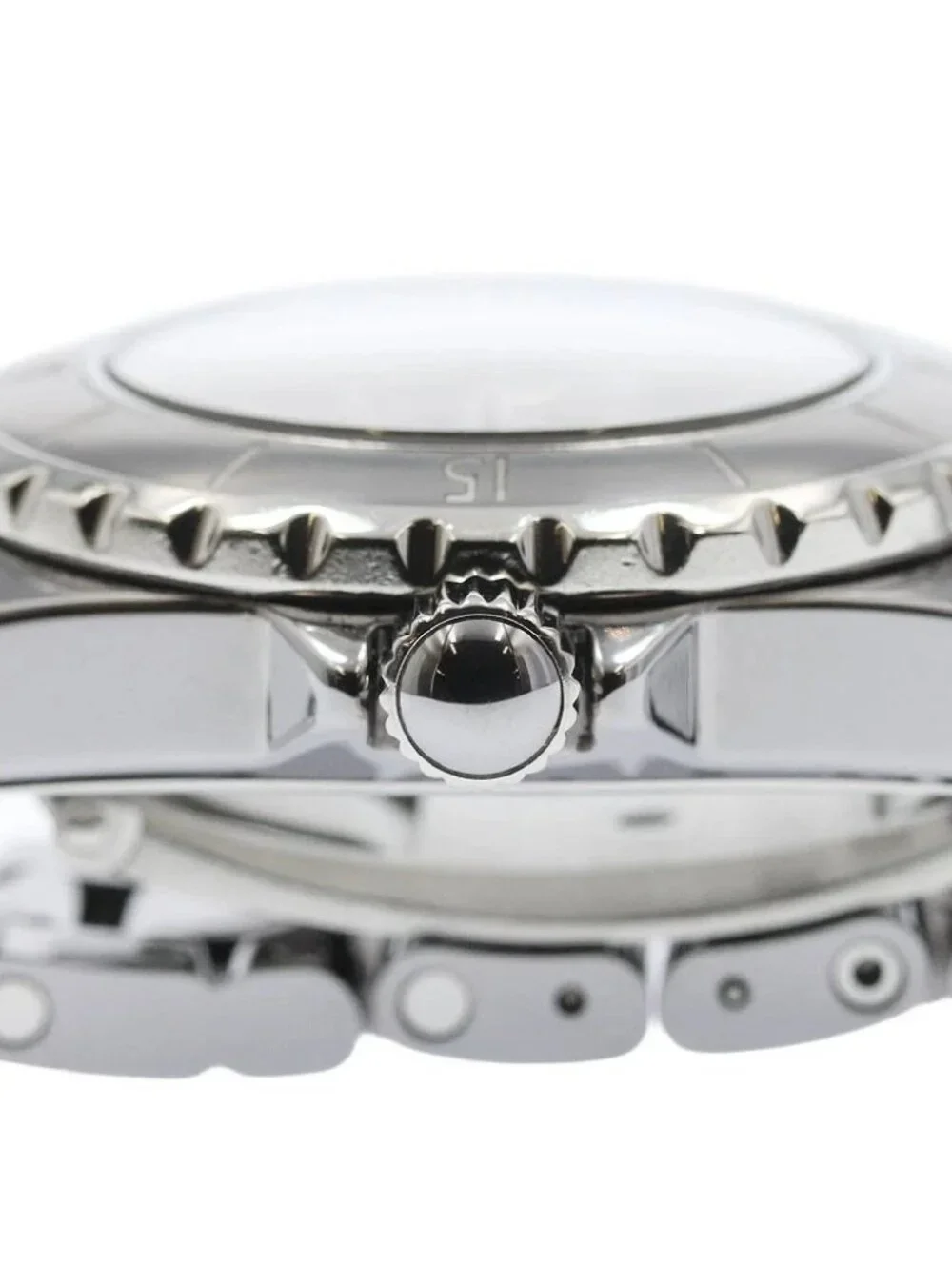 CHANEL J12 chromatic 33mm H3241 12P diamond gray Dial Quartz Ladies Watch_958259